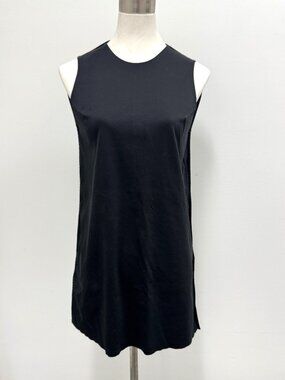 COS Black Heavy Cotton Jersey Shift Dress XS